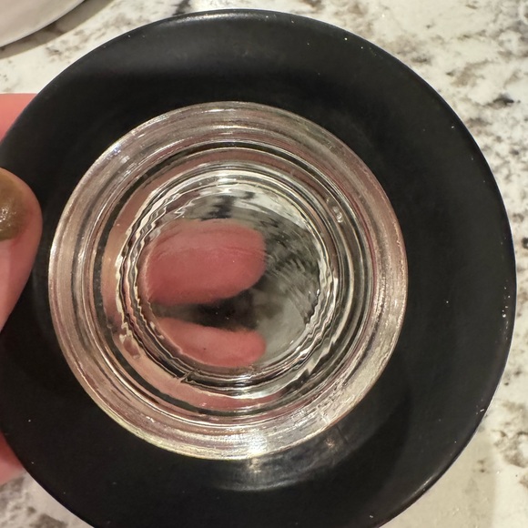 Vintage 8 Cup Percalator Blue Cornflower Print Corningware Coffee Pot Marker - Picture 7 of 8